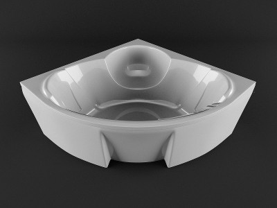 Акриловая ванна Vayer Kaliope 150x150 Гл000006523 четверть круга