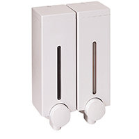 Primanova Slim D-SD14 дозатор для мыла, 450 мл, двухсекционный, белый