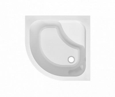 Акриловый поддон для душа AM.PM Gem Deep W90T-401A090W с сифоном Белый четверть круга