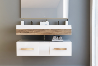 Раковина Andrea Sozvezdie 120 накладная двойная