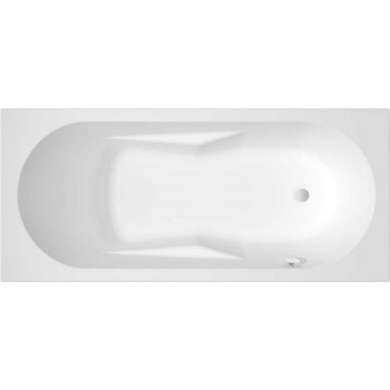 Ванна акриловая Riho Lazy 170х75 L B080005005 (BD8000500000000) без гидромассажа прямоугольная