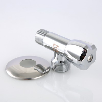 Вентиль VALTEC угловой для подключения сантехнических приборов 1/2х3/4 VT.240.N.0405