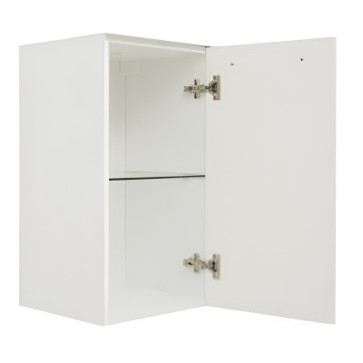 Шкаф подвесной в ванную De Aqua Тока 2 R 35 167425 белый