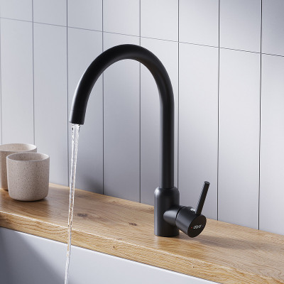 Кухонный смеситель Dorff Logic D3007022 черный