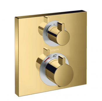 Термостат для ванны Hansgrohe Ecostat Square 15714990 (золото)