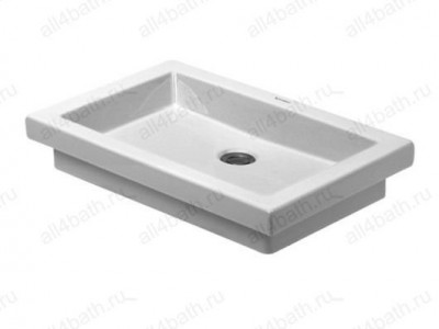 DURAVIT 2nd floor 0317580029 умывальник встраиваемый 58 см х 41,5 см