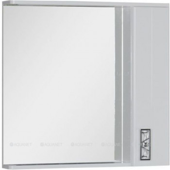 Зеркало-шкаф в ванную Aquanet Паллада 90 белый (00175315)
