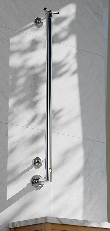 Электрический полотенцесушитель Margaroli Arcobaleno 90x910мм латунь хром (616CRB-900)