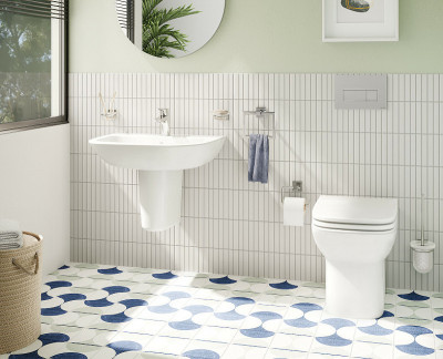 Инсталляция Vitra Core 800-1875 для унитаза с клавишей смыва хром глянцевый