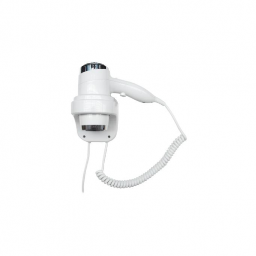 Фен для волос NOFER HOTELline 02011.W настенный 2200 W, белый