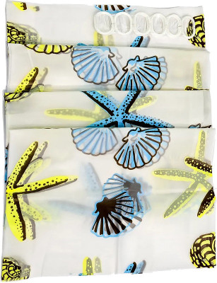 Штора для ванны Haiba HB75061 Морские звезды