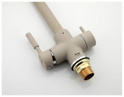 Смеситель для кухни под фильтр Frap H52 F4352-20, бежевый