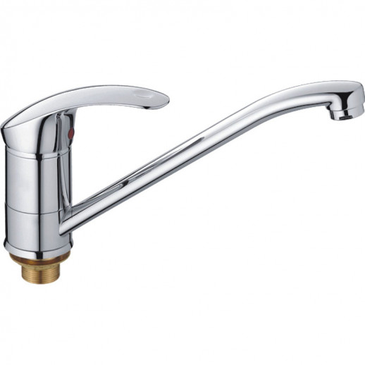 Смеситель для кухни Haiba HB4921 (латунь) хром