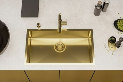 Дозатор моющего средства Alveus Plum Gold 1129081 золото