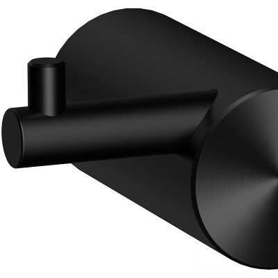 Двойной крючок Raiber Graceful RPB-80005 черный матовый