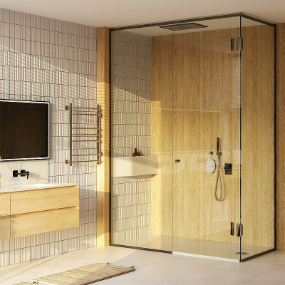 Полотенцесушитель водяной Aringa Лана 50x80x50 AR03026CH хром лесенка