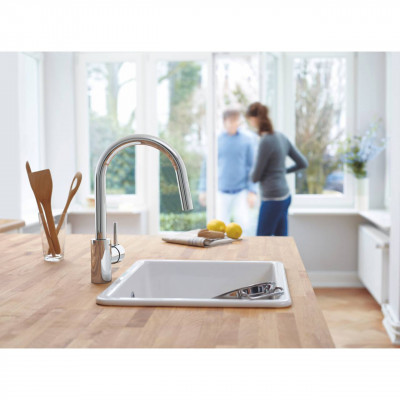 Смеситель для кухонной мойки GROHE Concetto, хром (31483002)