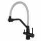 Смеситель для кухни с подключением к фильтру Fmark FS0662-H02, черный (FS0662-H02)