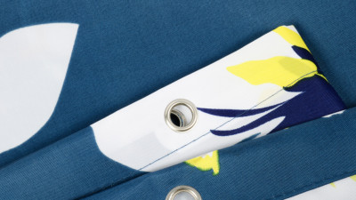 Штора для ванной Fixsen Crocus (FX-2513), цвет синий