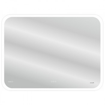 Зеркало подвесное в ванную Cersanit Led 070 Design Pro 100 KN-LU-LED070*100-p-Os подсветка с диммером, часами, подогревом, Bluetooth