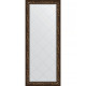 Зеркало напольное Evoform ExclusiveG Floor 203х84 BY 6326 с гравировкой в багетной раме Византия бронза 99 мм  (BY 6326)