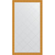 Зеркало напольное Evoform ExclusiveG Floor 199х110 BY 6349 с гравировкой в багетной раме Сусальное золото 80 мм  (BY 6349)