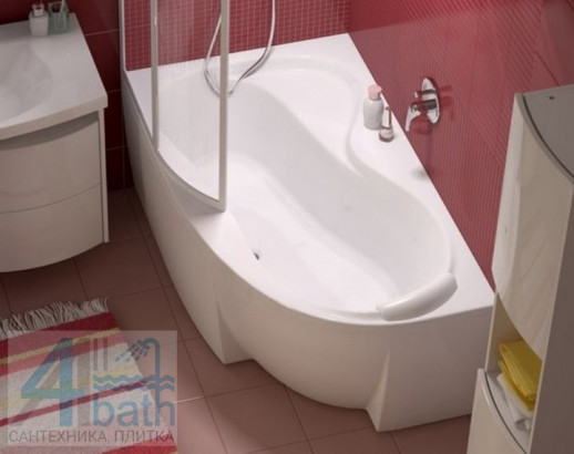 RAVAK CZ55100A00 экран под ванну ROSA 95 L 150 см, белый
