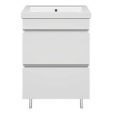 Тумба под раковину Misty Енисей - 60 с 2 ящ. (пленка) (Э-Ени01060-0112Я)