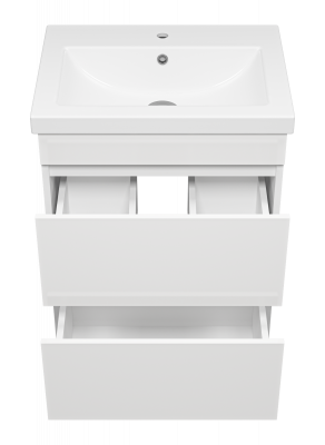 Тумба под раковину Misty Енисей - 60 с 2 ящ. (пленка) (Э-Ени01060-0112Я)