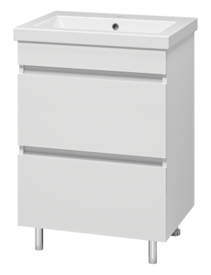 Тумба под раковину Misty Енисей - 60 с 2 ящ. (пленка) (Э-Ени01060-0112Я)