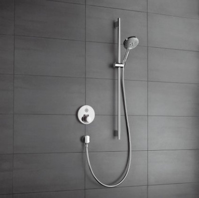 Смеситель термостат Hansgrohe ShowerSelect S 15744000 (хром)