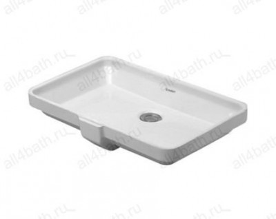 DURAVIT 2nd floor 0316530000 умывальник встраиваемый 52,5 см х 35 см