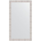 Зеркало настенное Evoform Definite 136х76 BY 3307 в багетной раме Соты алюминий 70 мм  (BY 3307)