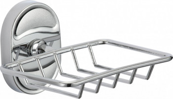Мыльница решетка настенная Savol S-007032 нерж сталь хром
