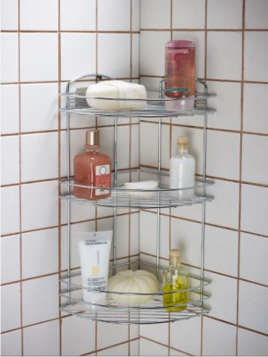 Primanova FEST D-05223 полка 3-х ярусная, 24*24*50см, хром