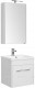 Комплект мебели для ванной Aquanet Августа 58 белый ручка хром (00287681)  (00287681)