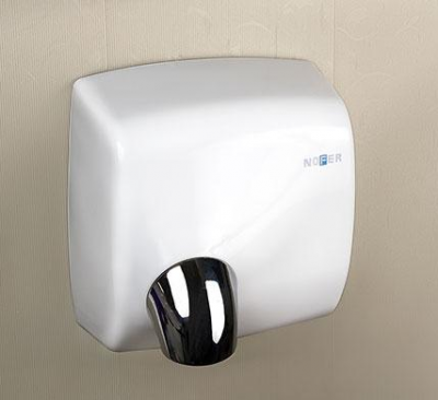 Сушилка для рук NOFER WINDFLOW 01151.W сенсорная 2450 W, сталь/белая