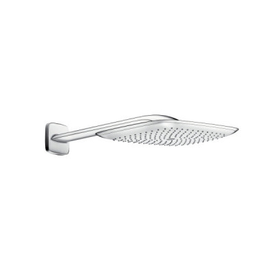 Hansgrohe PuraVida 27437400 верхний душ с кронштейном, хром/белый