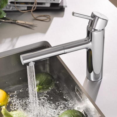 Смеситель для кухни GROHE Concetto, хром (30273001)