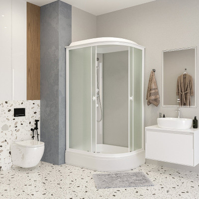 Душевая кабина Niagara Promo 110x80 L P110/80/26L/MT асимметричная