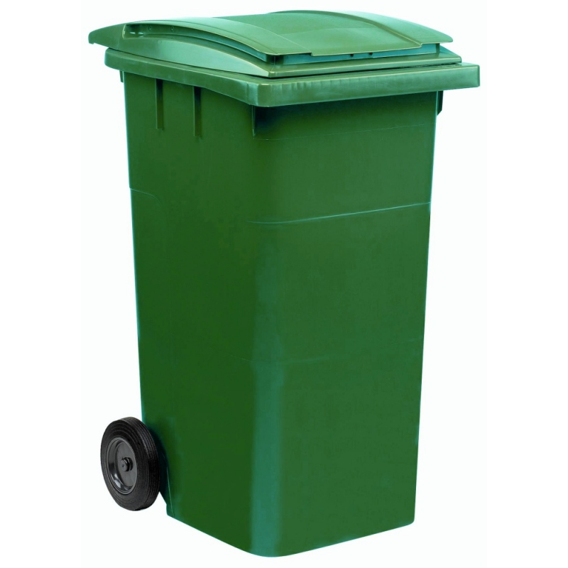 Пластиковый уличный контейнер. Мусорный бак Grinda 240. Мусорный бак Basic 240 40-433 KSC зеленый. Контейнер для ТБО 240л (зеленый) зеленый.