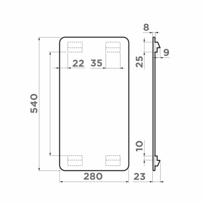 Разделочная кухонная доска OMOIKIRI CB-SUMI-78-LB (4999033)