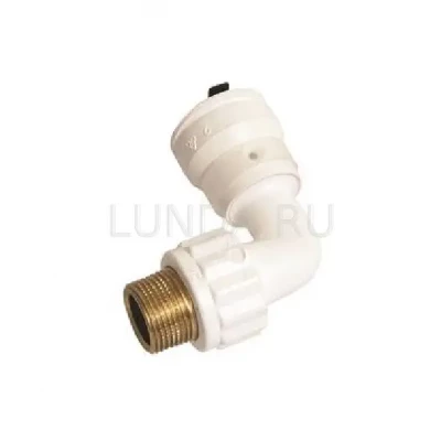 Угольник-пресс 90° НР, ПВДФ, Vision, Henco 16х1/2 (5SK-1604)