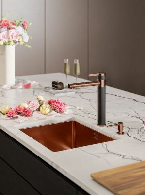 Дозатор моющего средства Alveus Plum Copper 1129082 медь