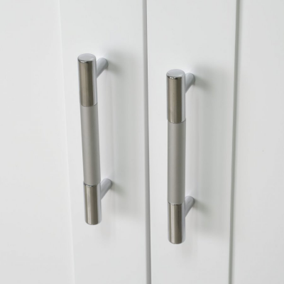 Тумба Misty Купер - 90 с 4 ящ. белая левая (П-Куп01090-0124ЯЛ) с раковиной