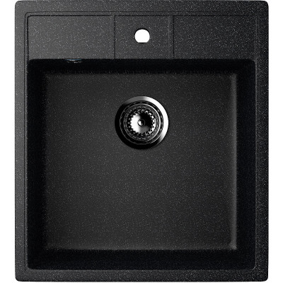 Кухонная мойка Ulgran Classic U-406-302 прямоугольная 445х500х190 одна чаша песочная