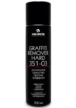 Pro-brite 351-03 Graffiti Remover Hard усиленное средство против граффити, готовый к применению раствор (0,3 л аэрозоль)