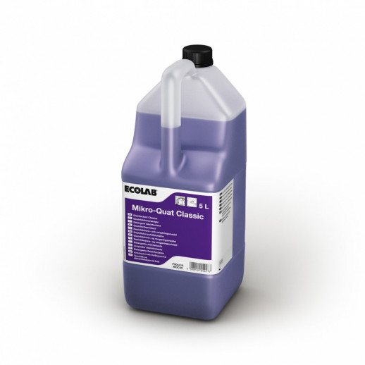 Ecolab Mikro-Quat Classic дезинфицирующее средство с моющим эффектом для полов, стен и оборудования