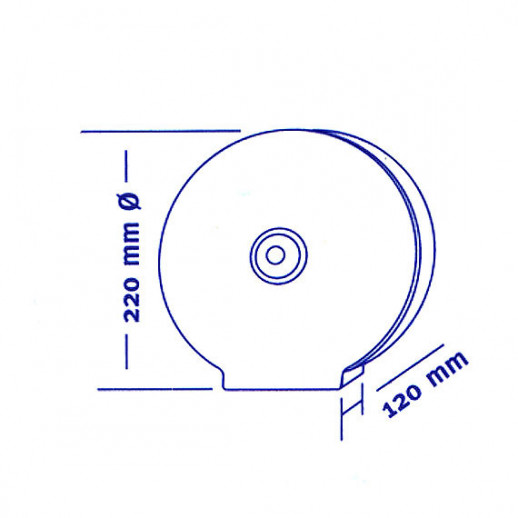 Jofel CLASICA АE12400 диспенсер для туалетной бумаги, белый