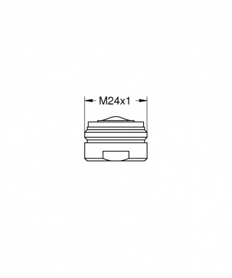 Аэратор M24X1, 6л/мин. GROHE 42832000